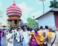 Brahmakalashanga Rathotsava at Shrimath Anantheshwar Temple Vittal (4 May 2025)